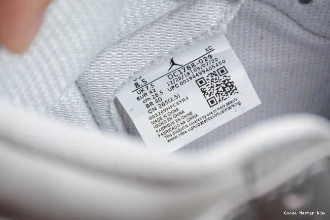 Grey 1 Air DC1788-029 Jordan High OG Japan Neutral 0817